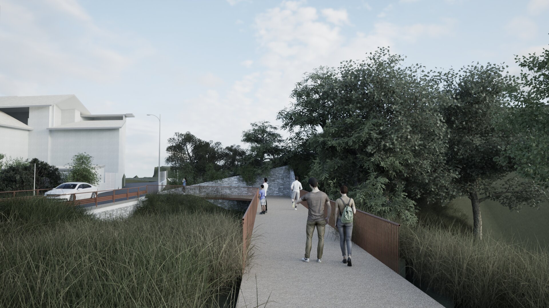 Ripristino dissesto idrogeologico sul Rio Orgoglia e messa in sicurezza del ponte di Via Valle | RiADATTO