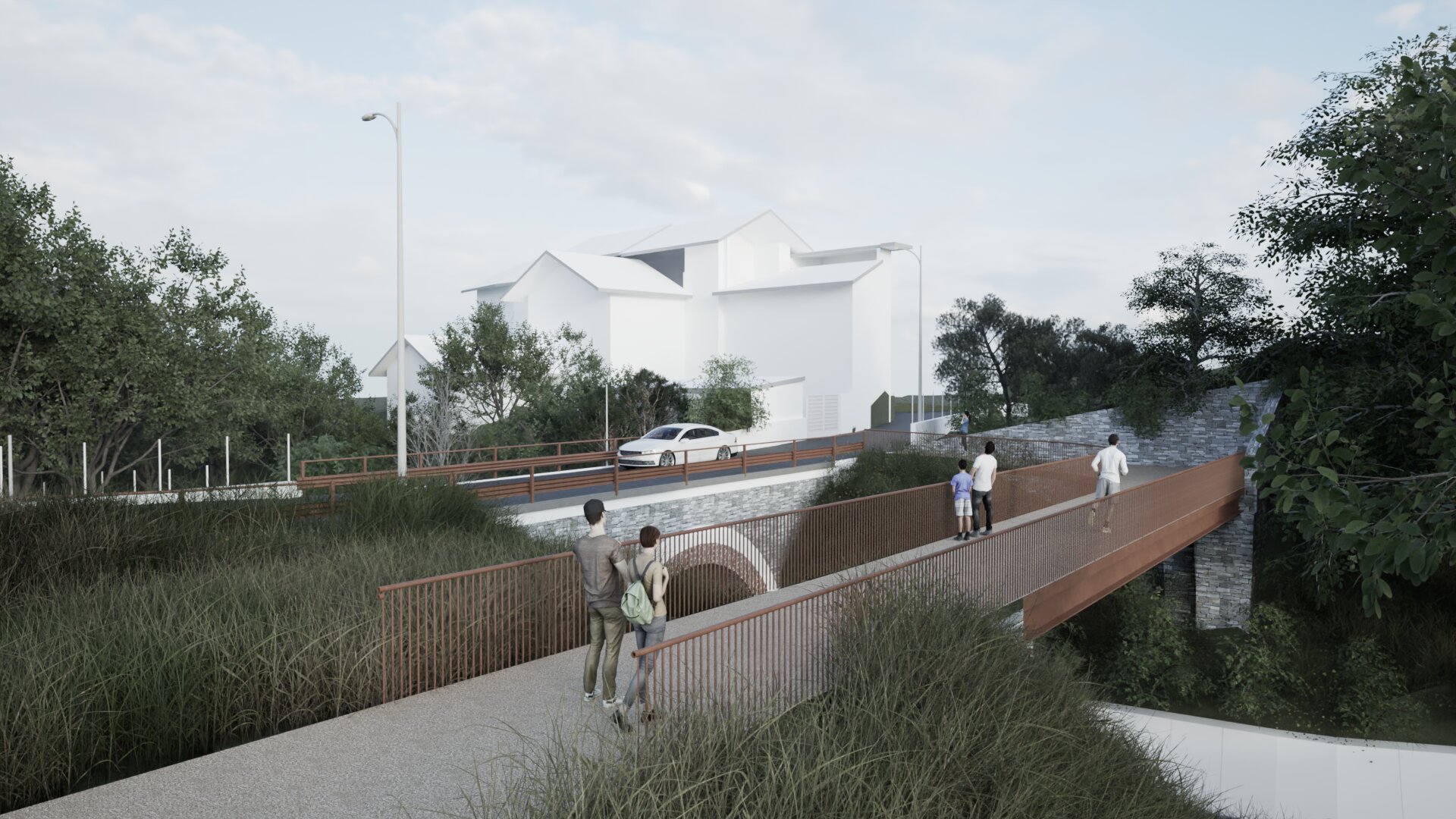 Ripristino dissesto idrogeologico sul Rio Orgoglia e messa in sicurezza del ponte di Via Valle | RiADATTO