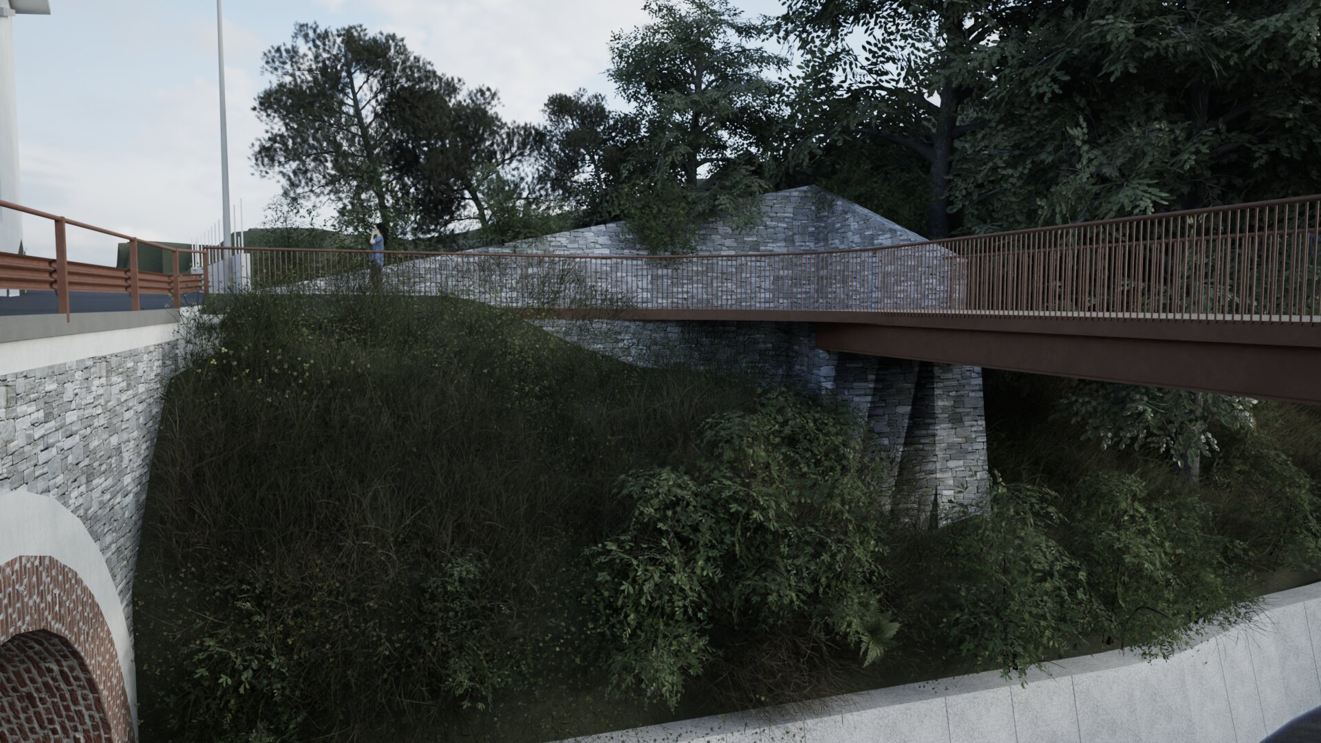 Ripristino dissesto idrogeologico sul Rio Orgoglia e messa in sicurezza del ponte di Via Valle | RiADATTO