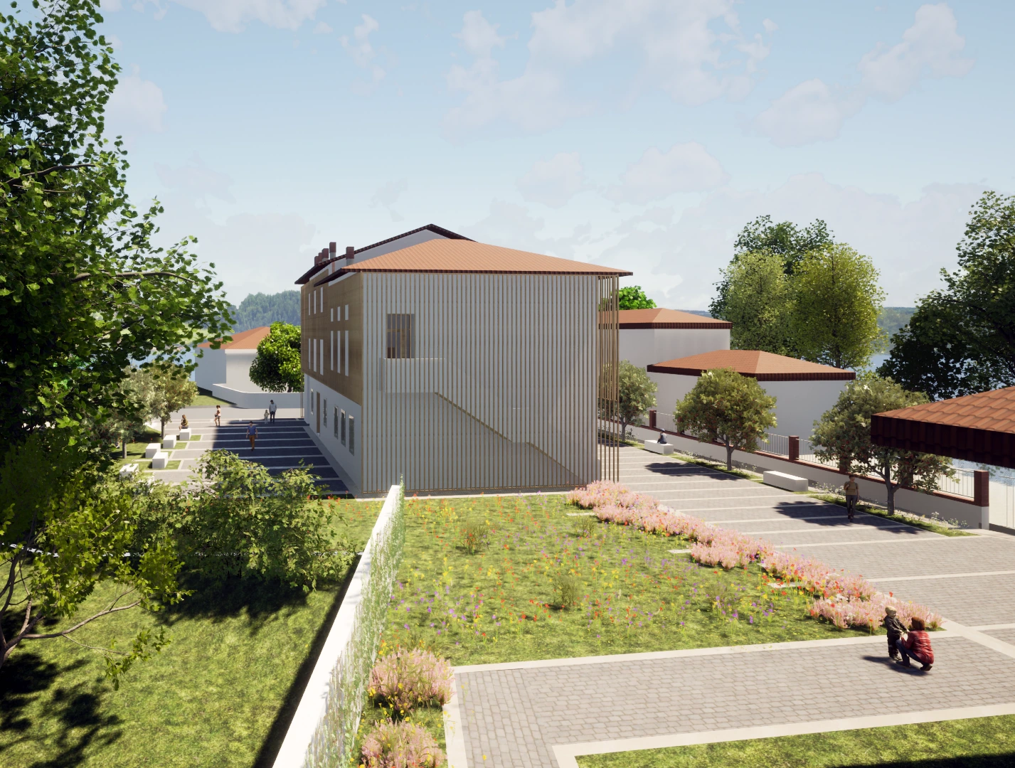 Riqualificazione di area di proprietà comunale a Roasio | RiADATTO