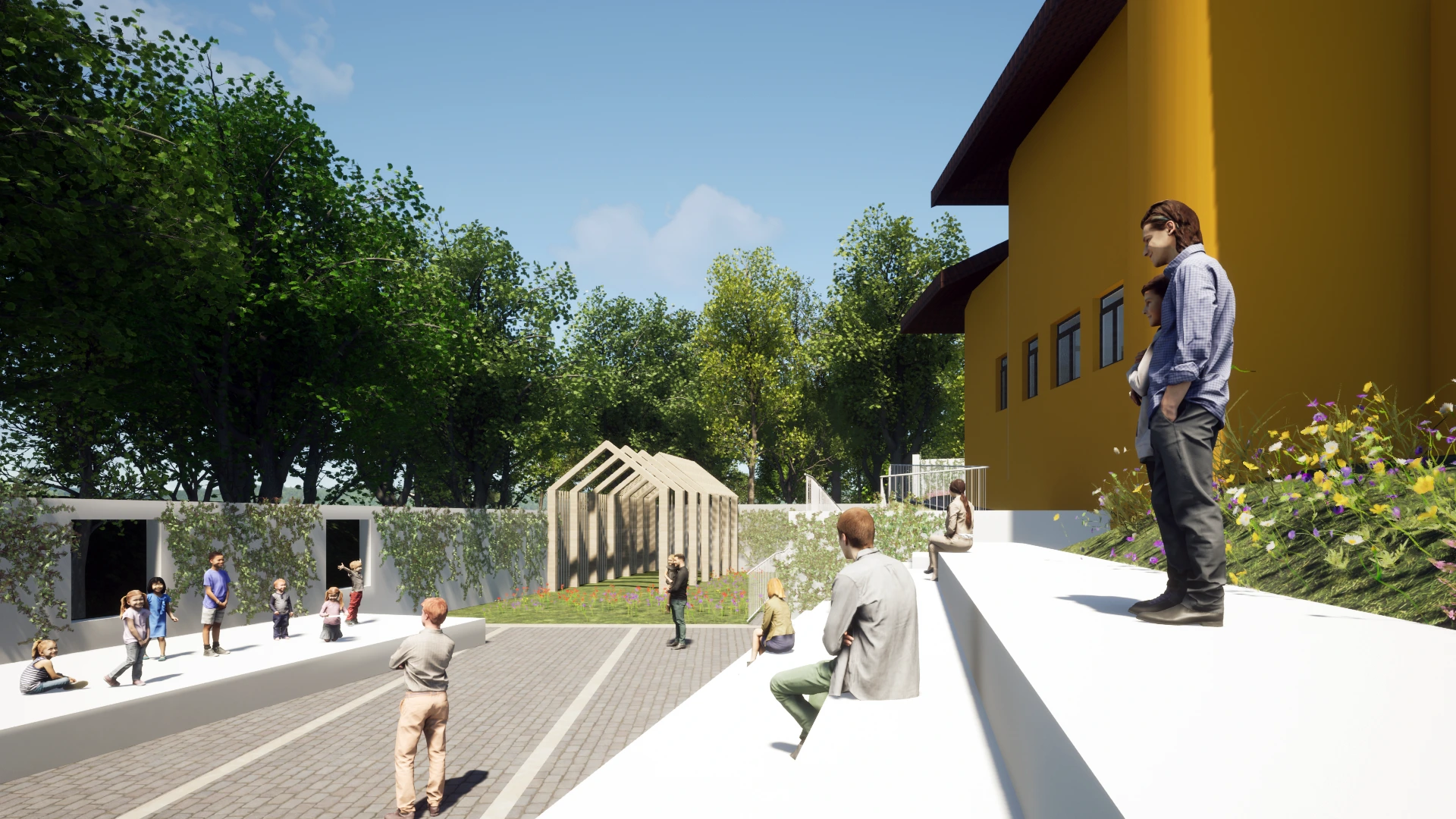 Riqualificazione di area di proprietà comunale a Roasio | RiADATTO