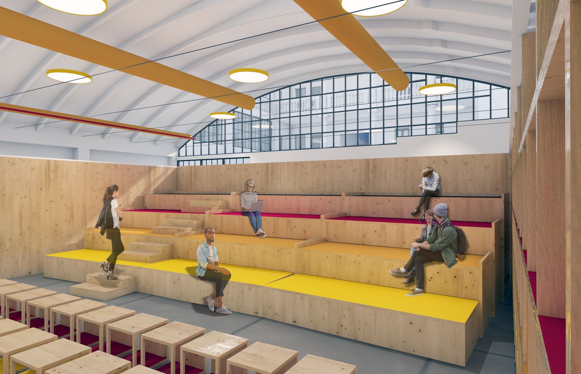 Riqualificazione storico stabilimento Ponti – Centro socio-culturale Vittoria e Guido Ponti 