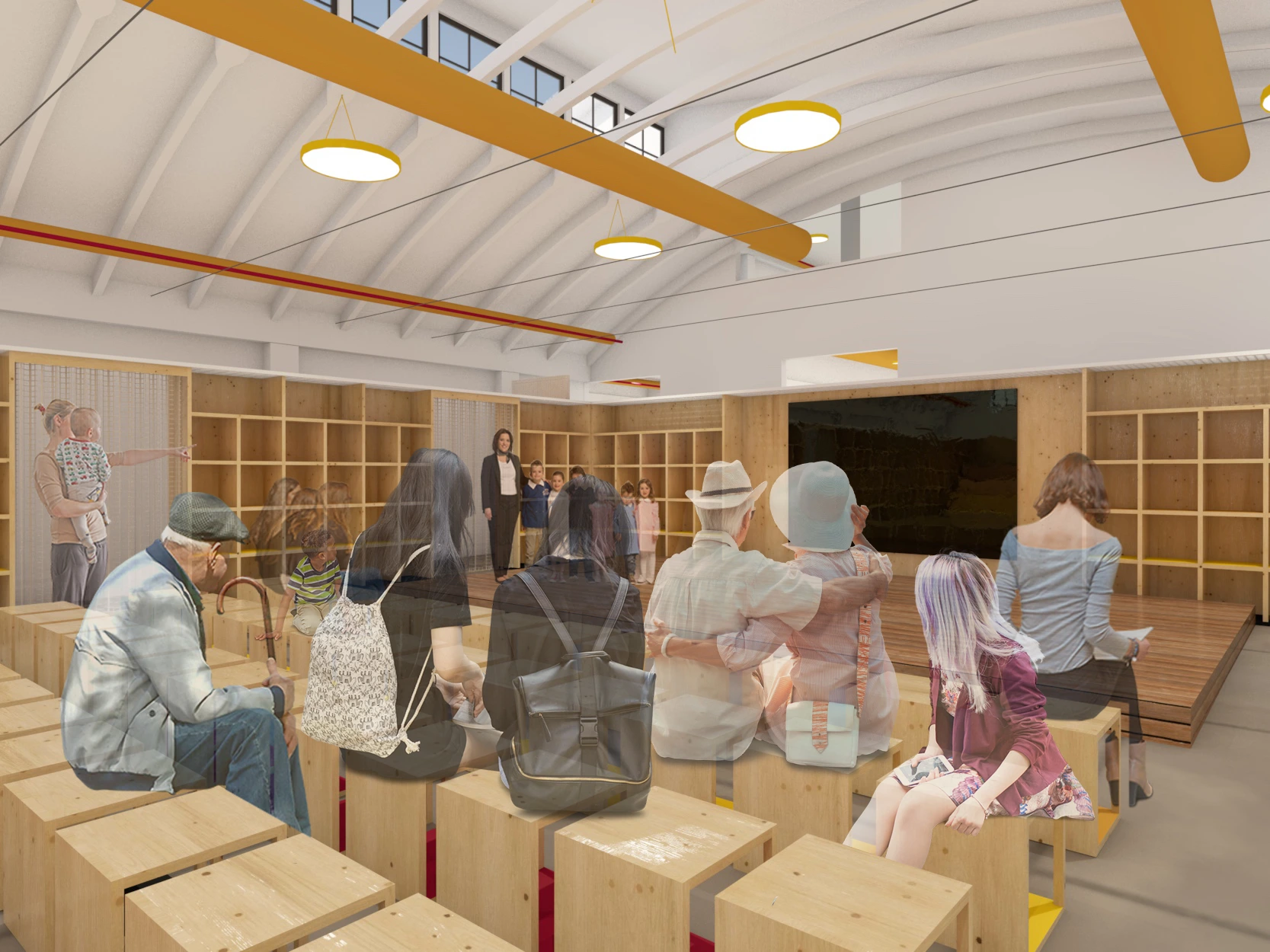 Riqualificazione storico stabilimento Ponti – Centro socio-culturale Vittoria e Guido Ponti 