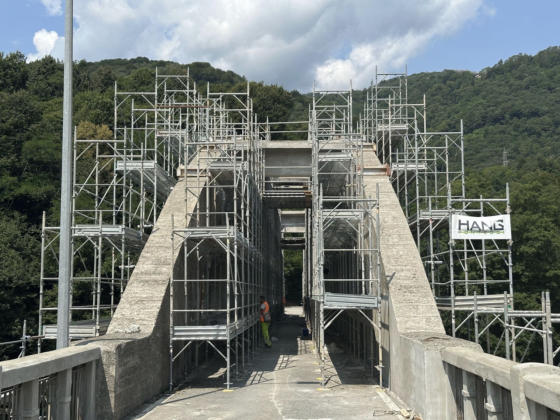 Interventi di Riqualificazione e messa in sicurezza del ponte sul Fiume Sesia in Via per Doccio